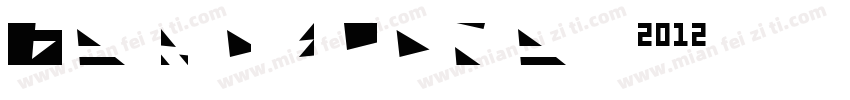 Barcelona 2012字体字体转换